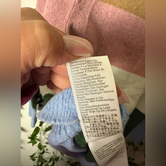 J. Crew Pink and White Crew Neck Sweater - Picture 7 of 9